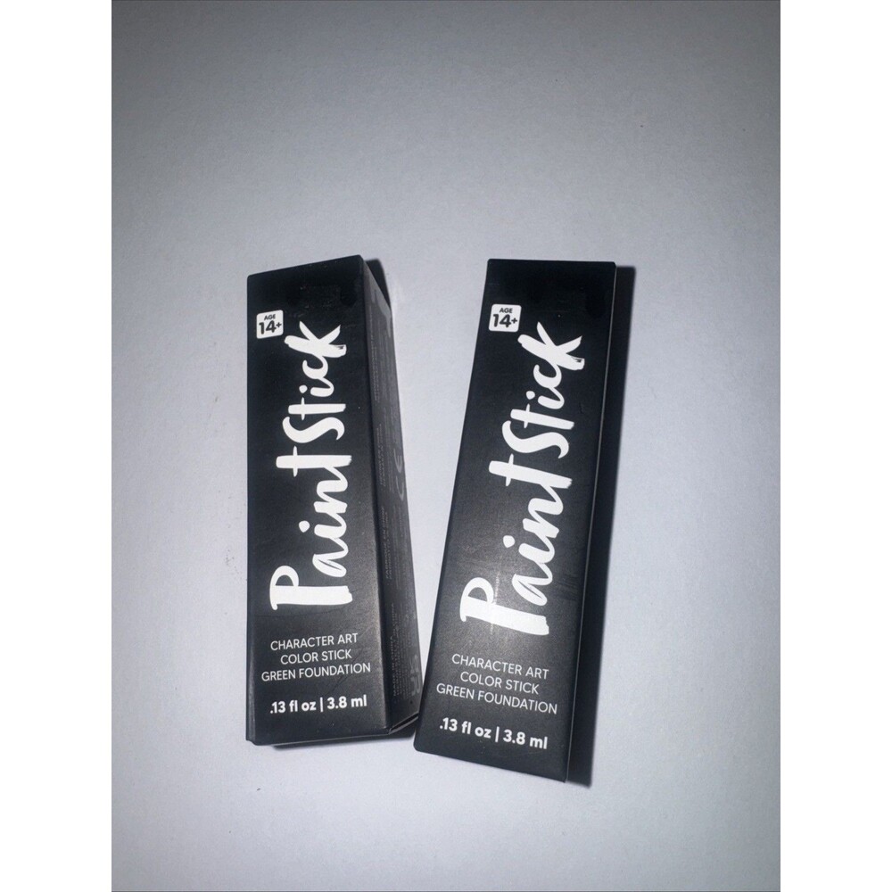 Spooktacular Creations Halloween Makeup Face and Body Paint Stick Green Lot Of 2